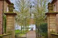 Blick auf das Schloss Bentlage, Rheine, Ferienwohnung Rheine, www.bed-and-bike-rheine.de